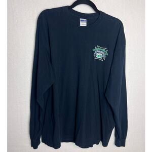 The Greene Turtle Bike Week 2010 Long Sleeve Black Graphic Shirt Size XL